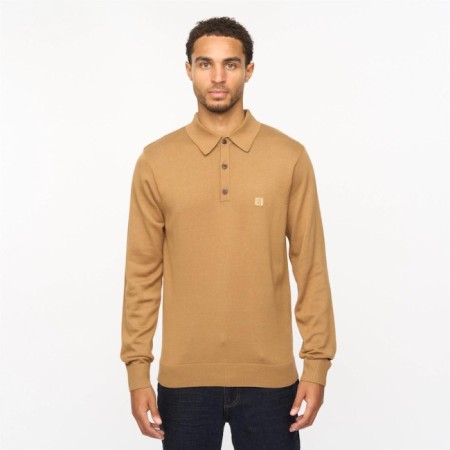 V55GK08 Francesco Long Sleeve Knitted Polo