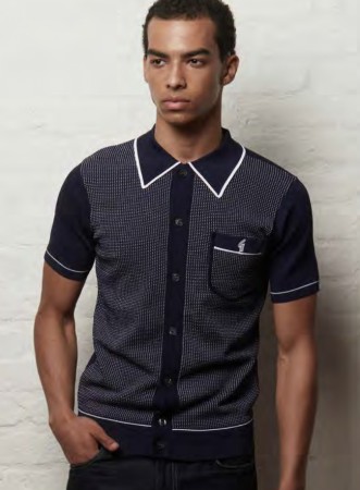 V56GM24 Di Lello Archive Knit Polo
