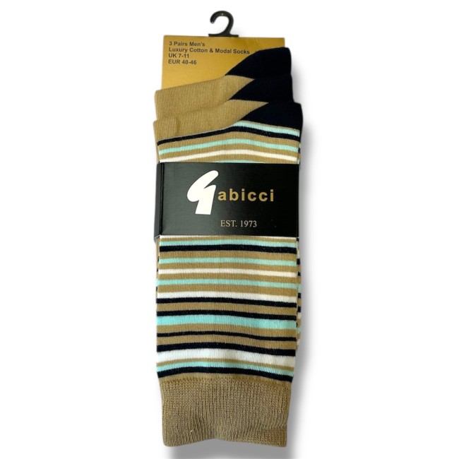 Sandstone 3 Pack Socks