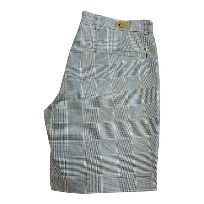 V56GV02 Murphy Checked Shorts Delft