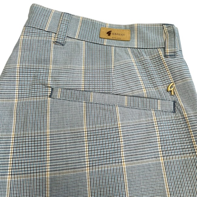V56GV02 Murphy Checked Shorts Delft