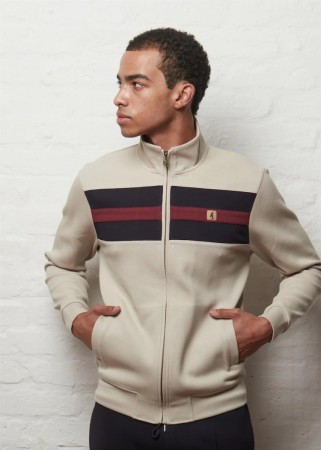 V56GD01 Escher Panelled Tracktop