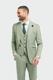 Caridi Sage Check Blazer Jacket