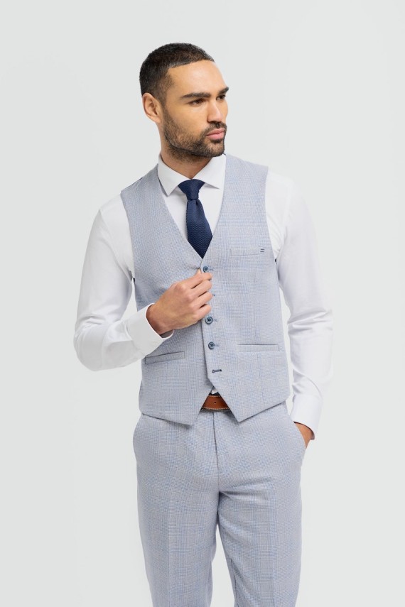Caridi Sky 3 Piece Suit Sky