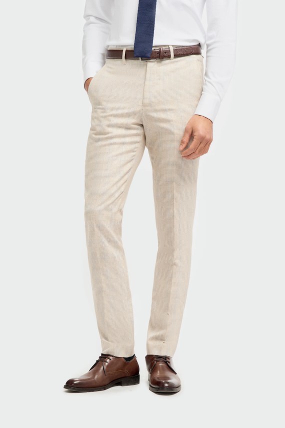 Caridi Beige 3 Piece Suit Beige