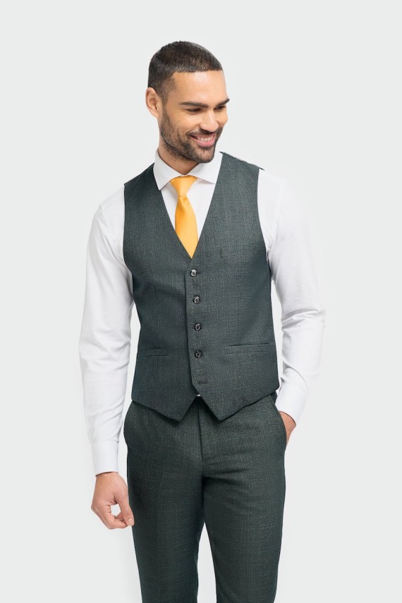 Caridi Olive 3 Piece Suit Olive