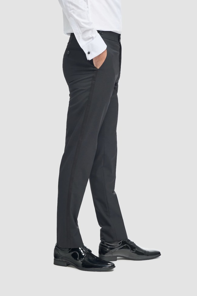 Aspen Black Two Piece Dinner Suit Black