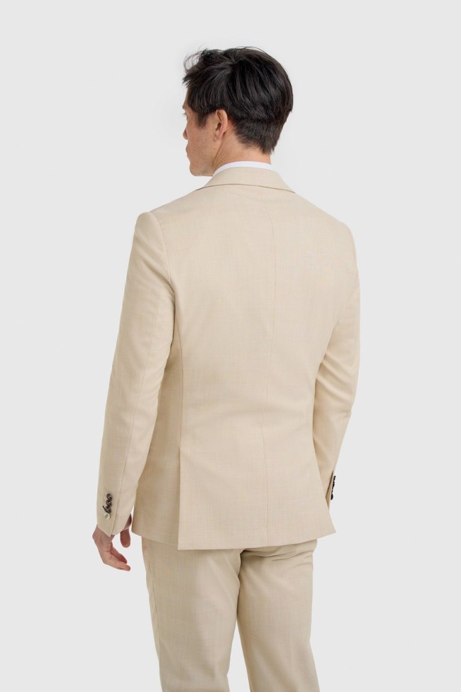 Camden Beige Three Piece Suit Beige
