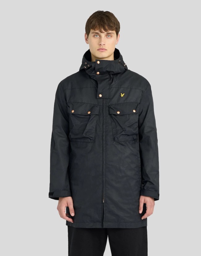 Jet/Black-Z865 JK2504V Waxed Guard Parka