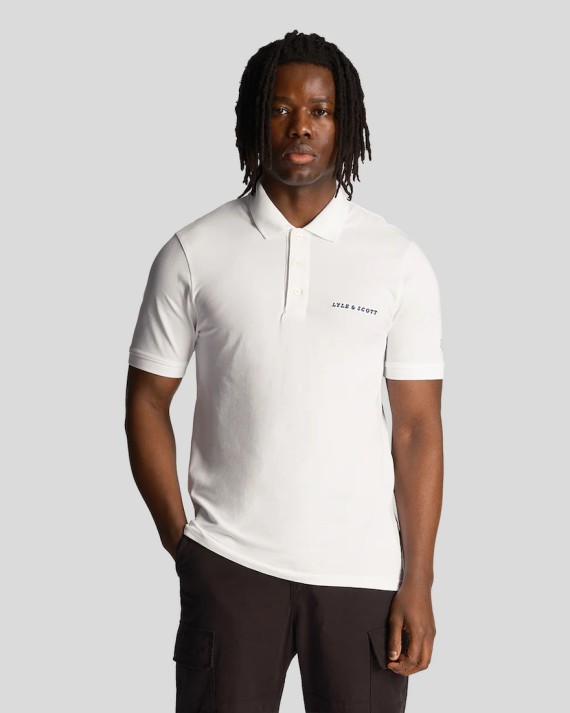 Lyle and Scott SP2006V Embroidered Polo Shirt Polo Shirts from ApacheOnline