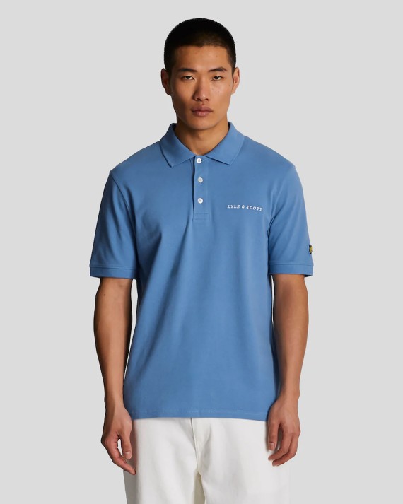 SP2006V Embroidered Polo Shirt Riviera-X41