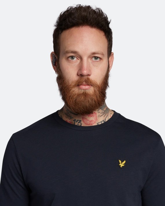 TS1804V Slub T Shirt Dark/Navy-Z271