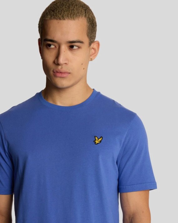 TS400VOG Plain Crew Neck T Shirt Dandy/Blue-X790