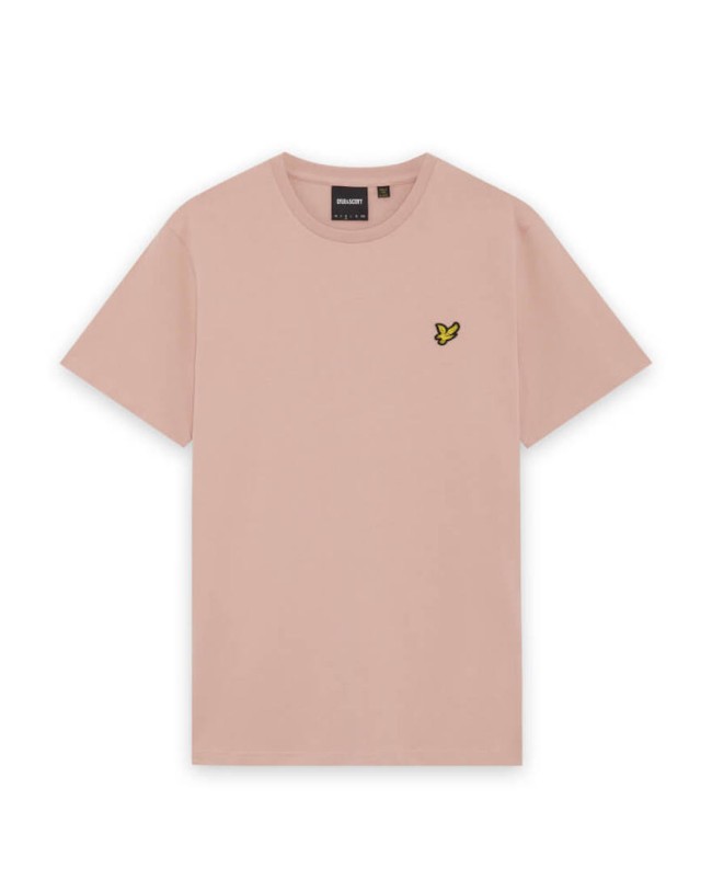 Pink/Grapefruit-Y120 TS400VOG Plain Crew Neck T Shirt