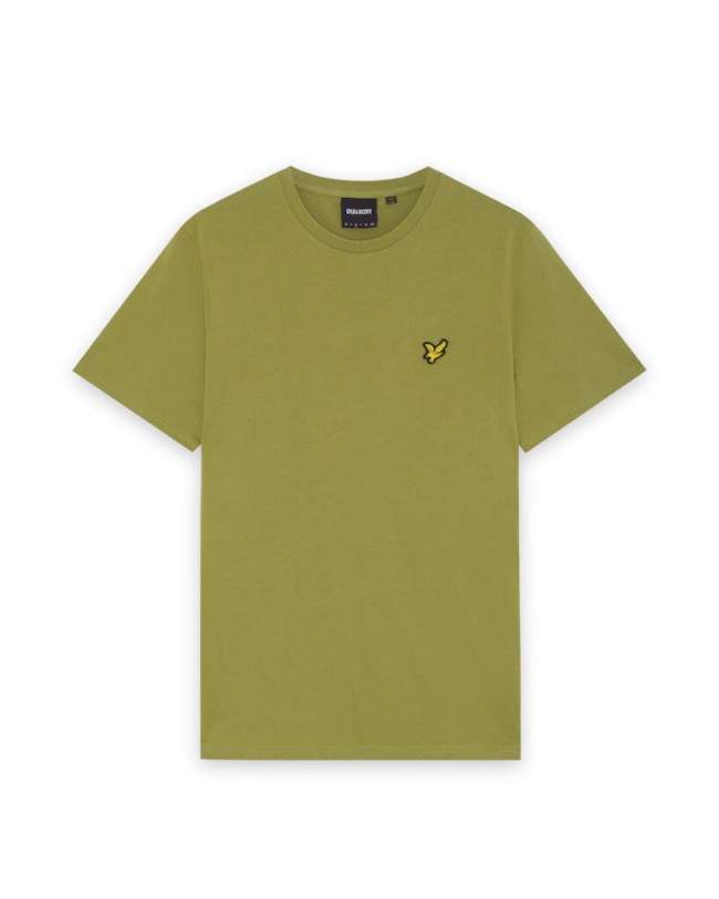 Shrub/Green-Y123 TS400VOG Plain Crew Neck T Shirt