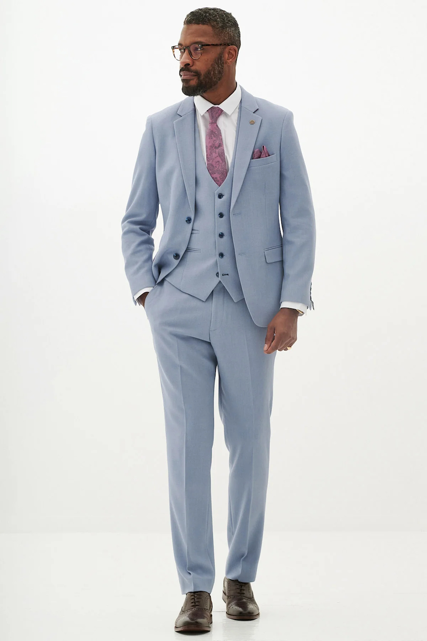 Marc Darcy HM5 Sky 3 Piece Suit