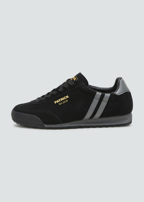 Dijon Runner Royal Black/Charcoal Trainer Black/Charcoal