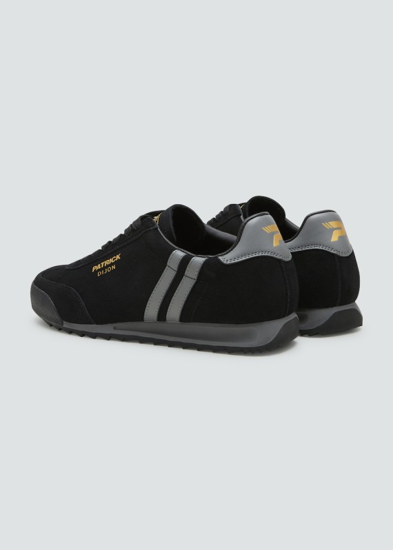 Dijon Runner Royal Black/Charcoal Trainer Black/Charcoal
