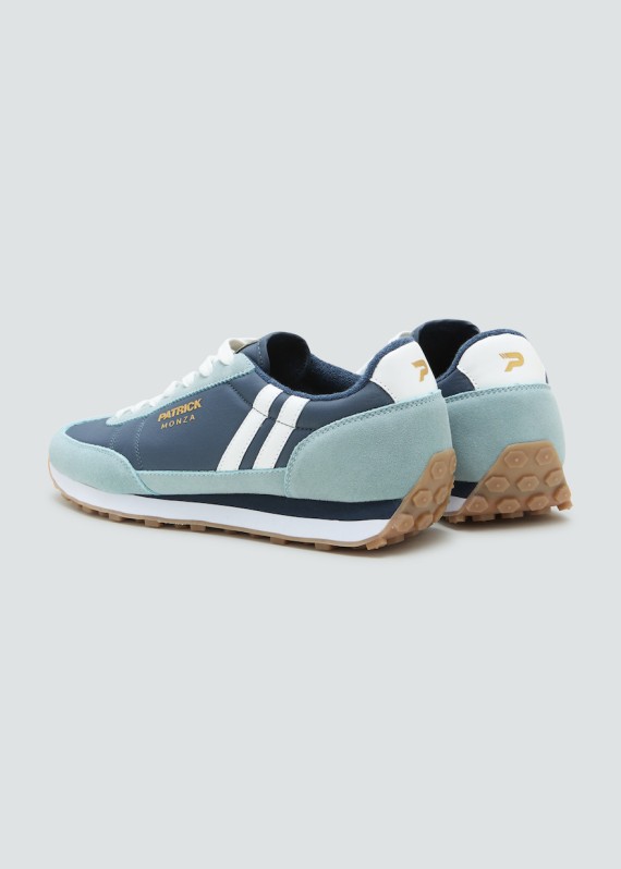 Monza Runner Light Blue/Dark Blue Trainer LightBlue/DarkBlue/White