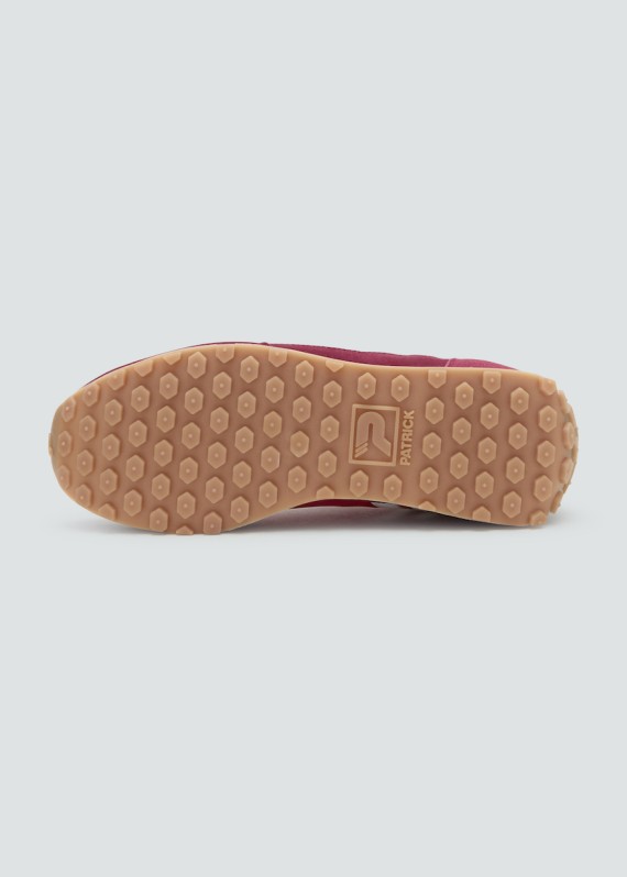Monza Runner Dark Red/White Trainer Dark/Red/White