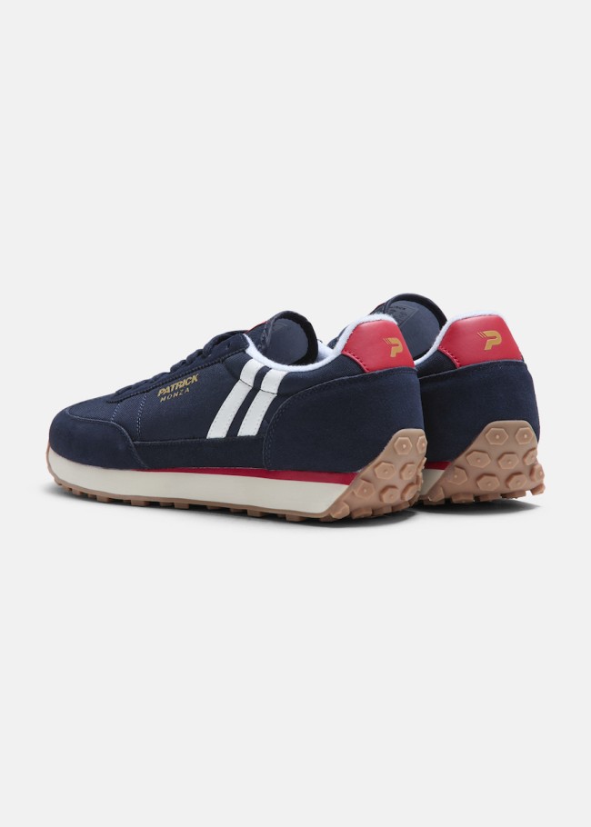 Monza Runner Navy/White/Navy Trainer Navy/White/Navy-496