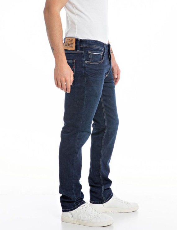 Replay Grover Indigo Straight Fit Jean Jeans, from ApacheOnline