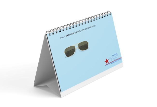 Sartorial 65 2026 Calendar White