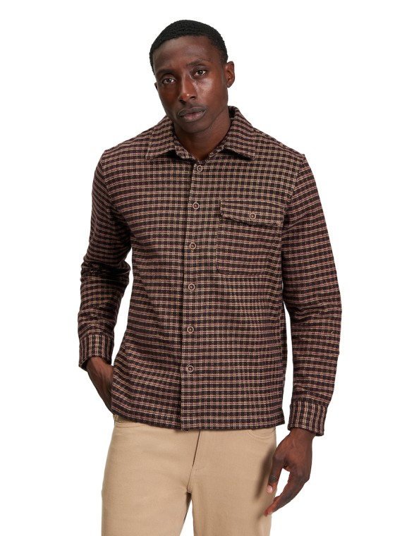 Puppytooth Overshirt Bark-391