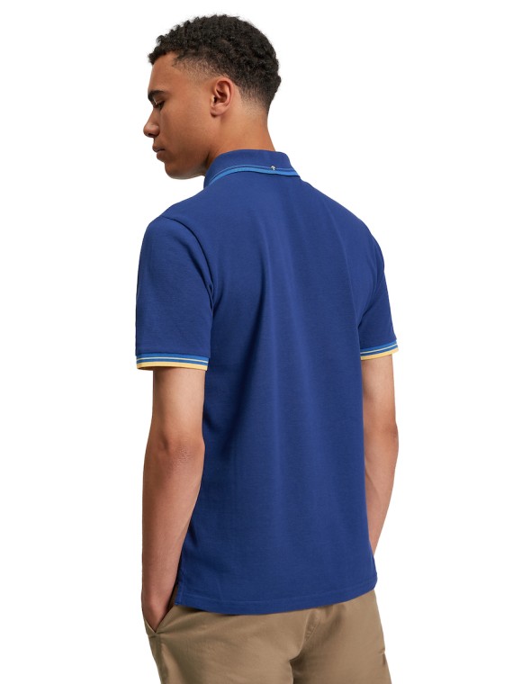 Signature Pique Polo Shirt Persian/Blue-109