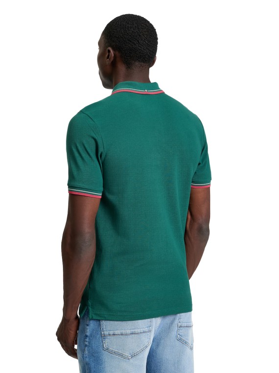 Signature Pique Polo Shirt Dark/Green-067