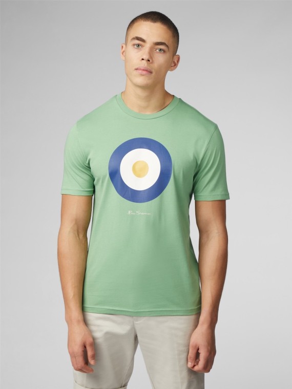 Signature Target T Shirt Light/Green-063