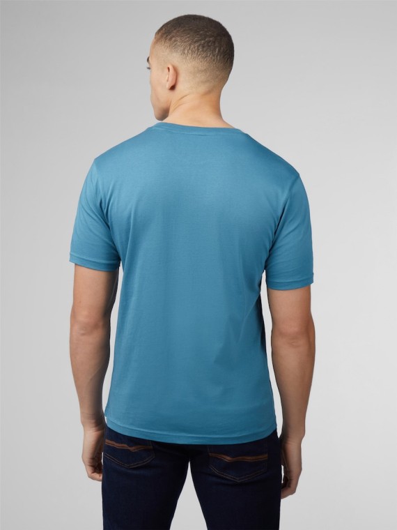 Signature Target T Shirt Teal-140