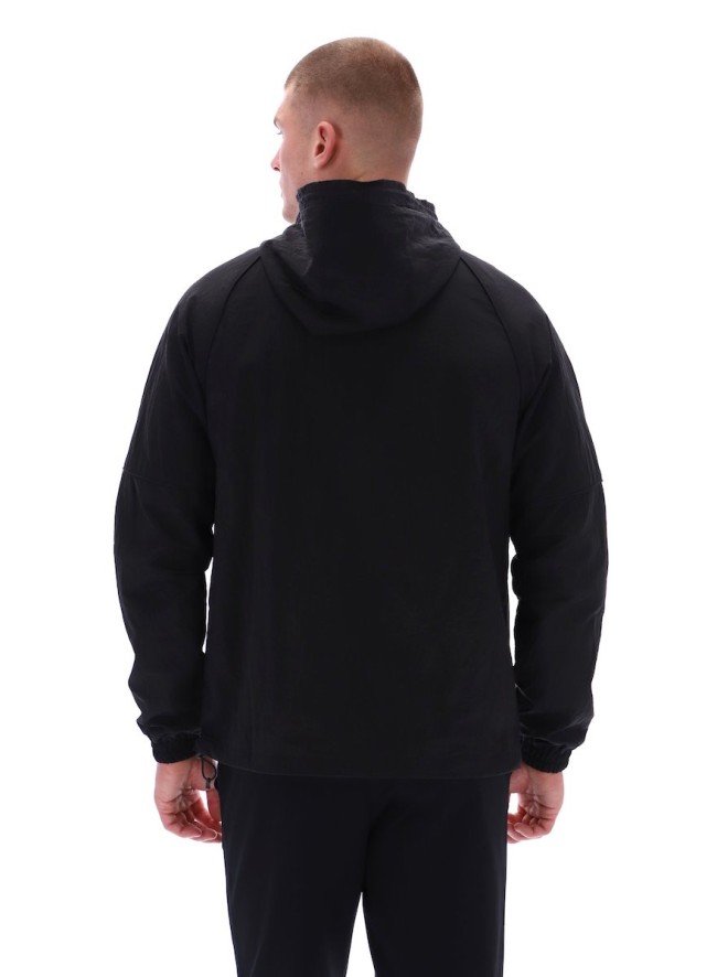 Maldini Zip Hooded Jacket Black-160