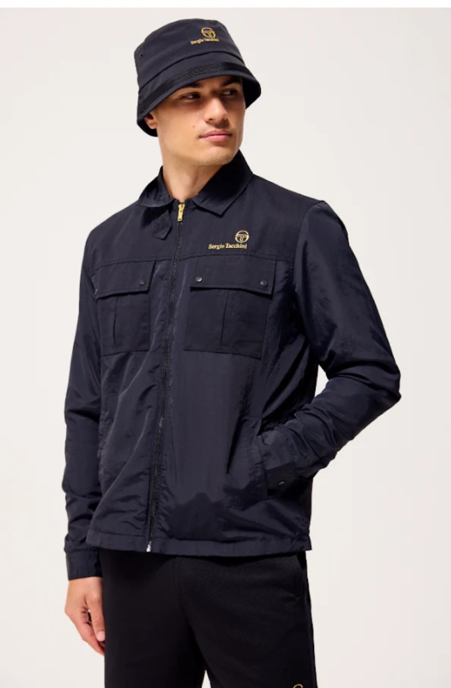 Nuno Overshirt Jacket Black-160