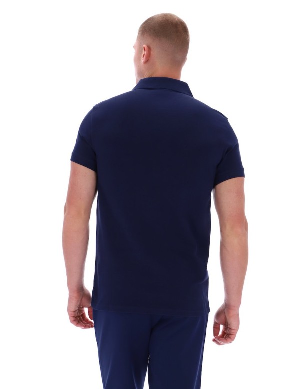 New Supermac Polo Shirt MaritimeBlue/AdrenalineRush-210