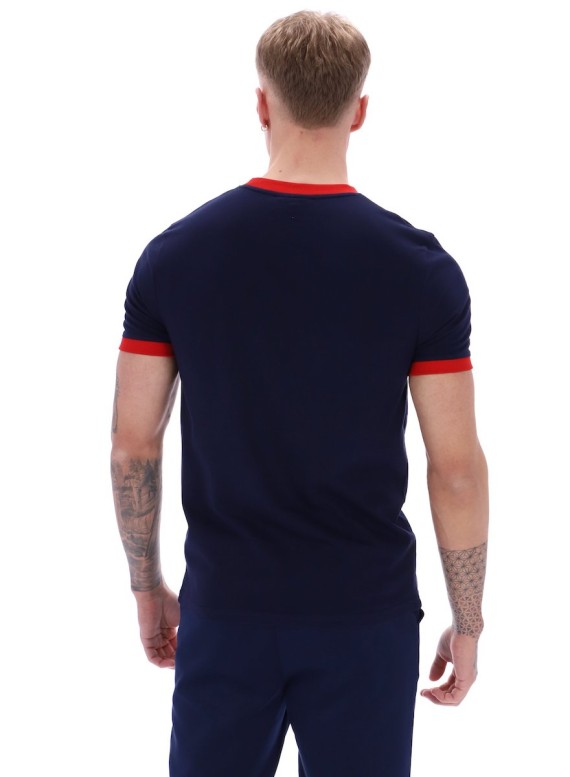 Supermac T Shirt MaritimeBlue/AdrenalineRush/NauticalBlue-2251