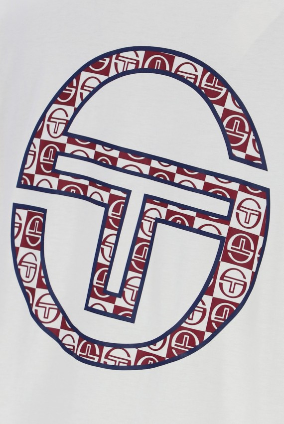 Trento Back Graphic T Shirt Gardenia-108