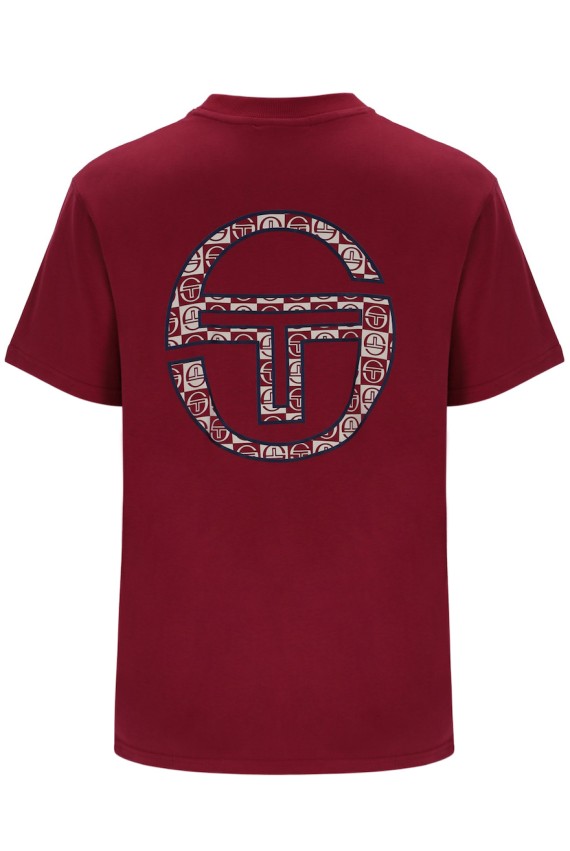 Trento Back Graphic T Shirt Rhubarb-348