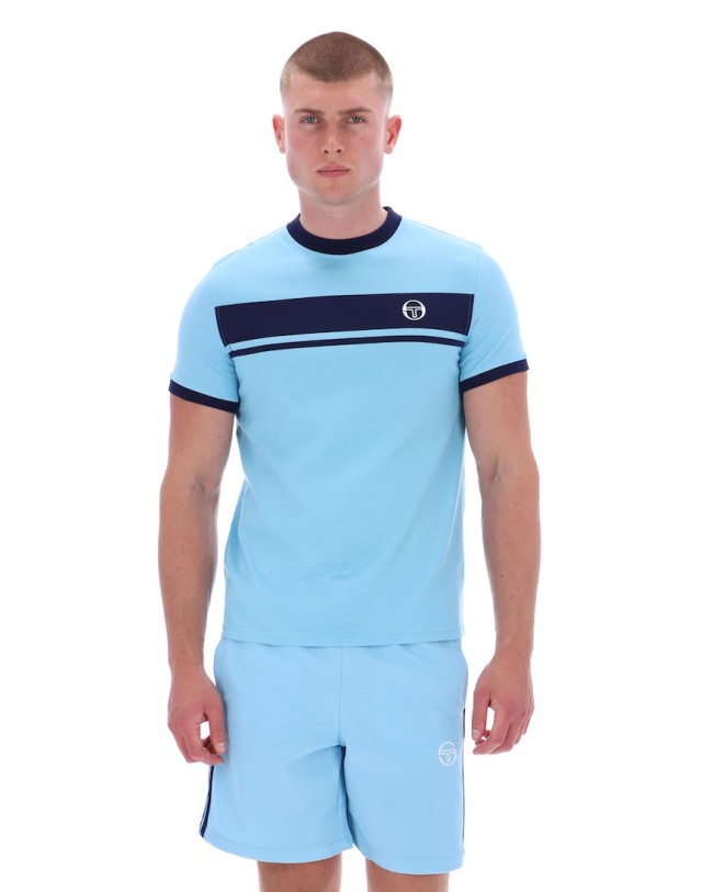 Master Crew Neck T Shirt BalticSea/MaritimeBlue-109