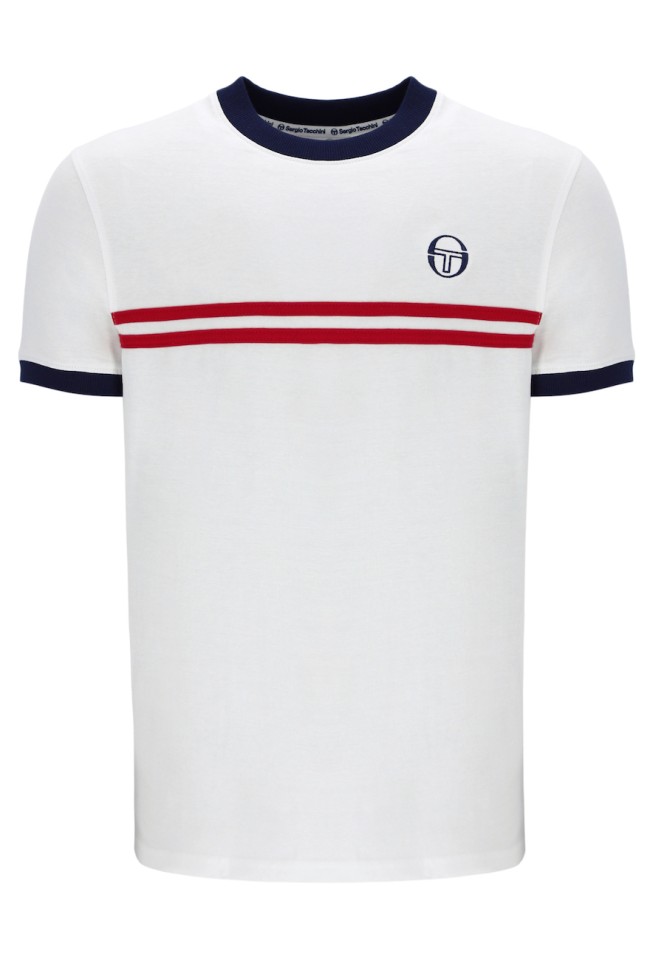 White/MaritimeBlue/AdrenalineRush-016 Supermac T Shirt