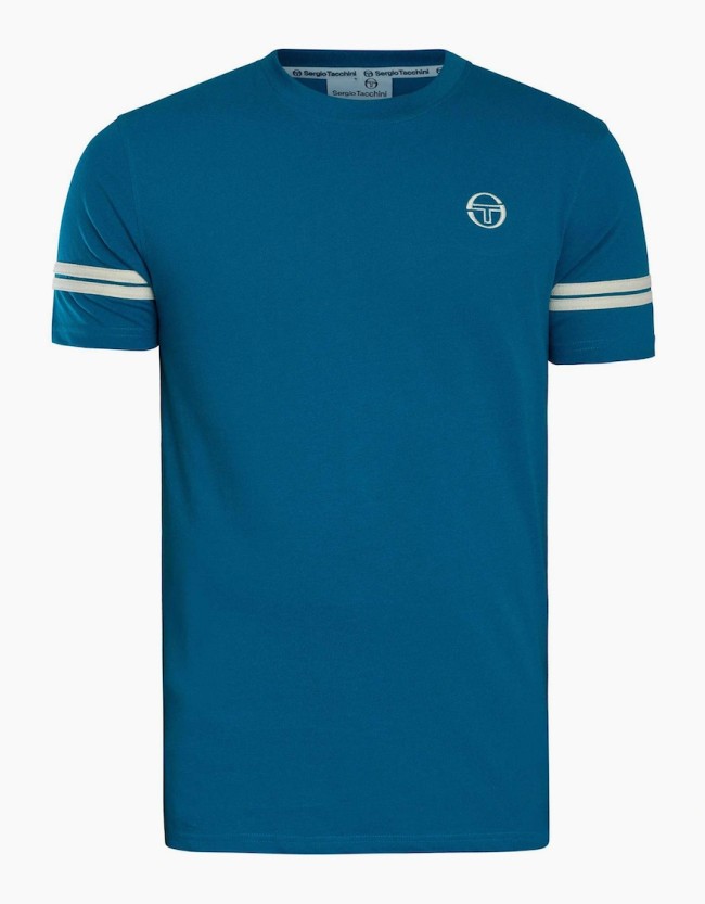 Grello T Shirt MykonosBlue/Gardenia-266