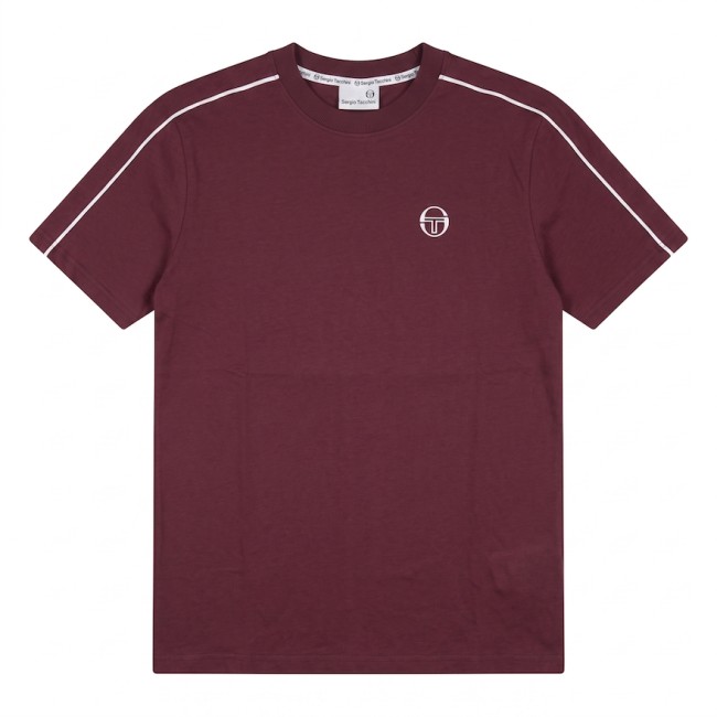 Fig/Gardenia-521 Santis Raised Logo T Shirt