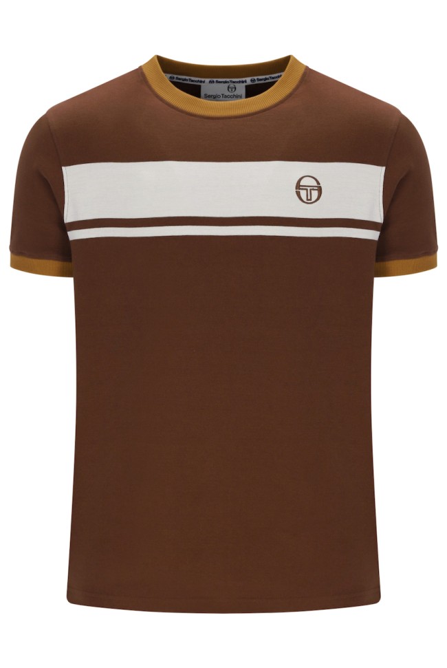 Master Crew Neck T Shirt PottingSoil/Gardenia/GoldenBrown-580