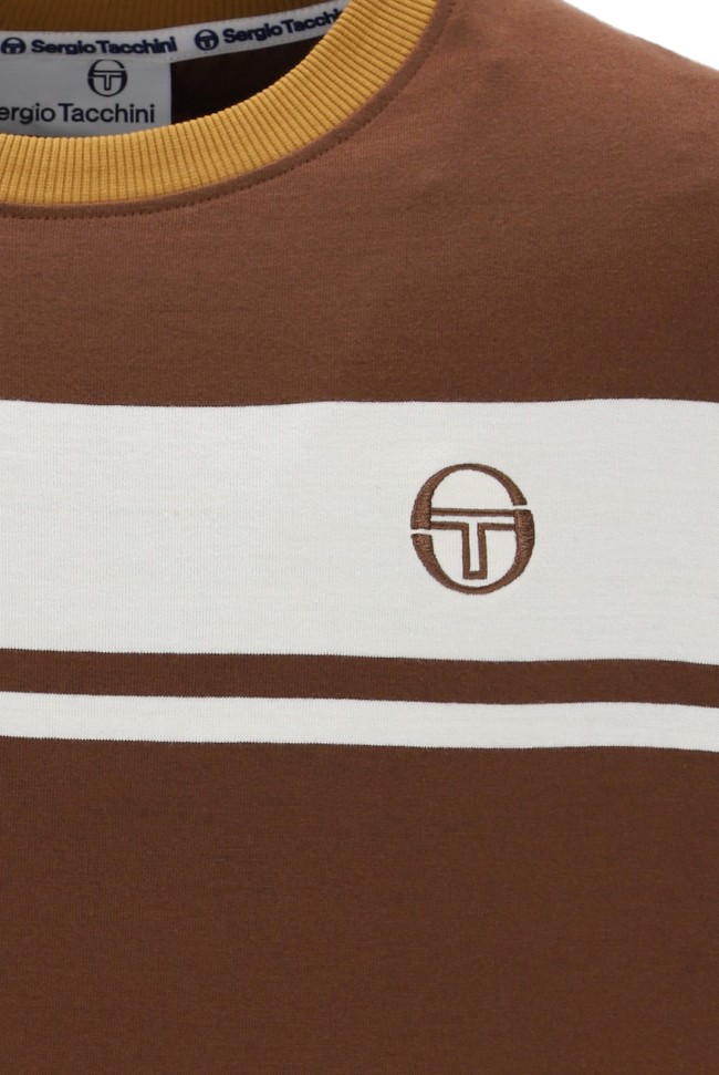 Master Crew Neck T Shirt PottingSoil/Gardenia/GoldenBrown-580