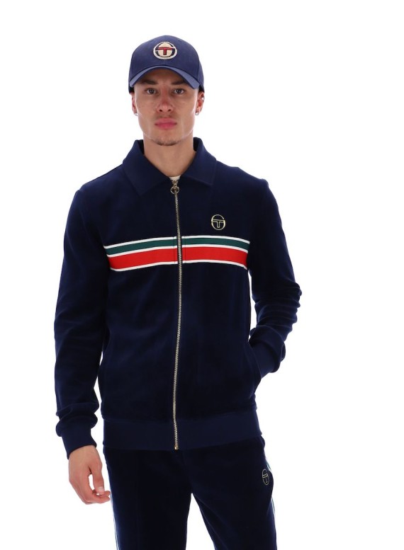 Spencer Velour Track Top
