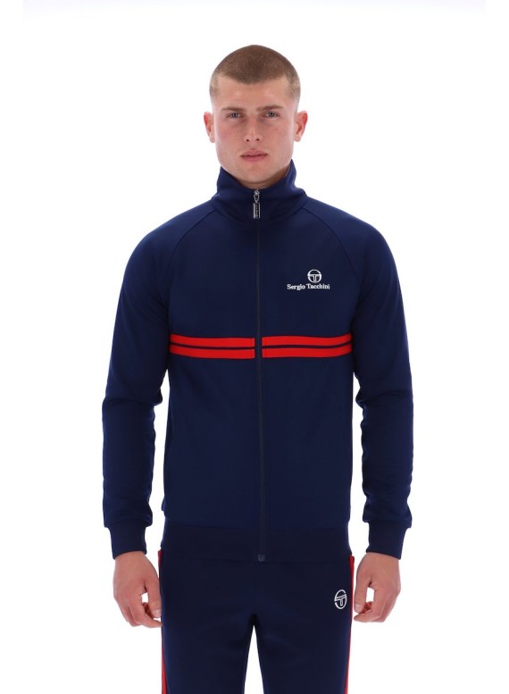 New Dallas Track Top MaritimeBlue/AdrenalineRush-303