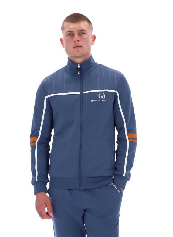 Frankie Track Top VintageIndigo/PumpkinSpice-186