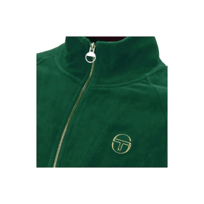 Court Velour Track Top Eden/Rhubarb-197
