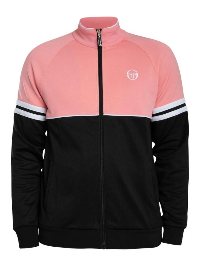 GeraniumPink/Black/White-163 Orion Track Top