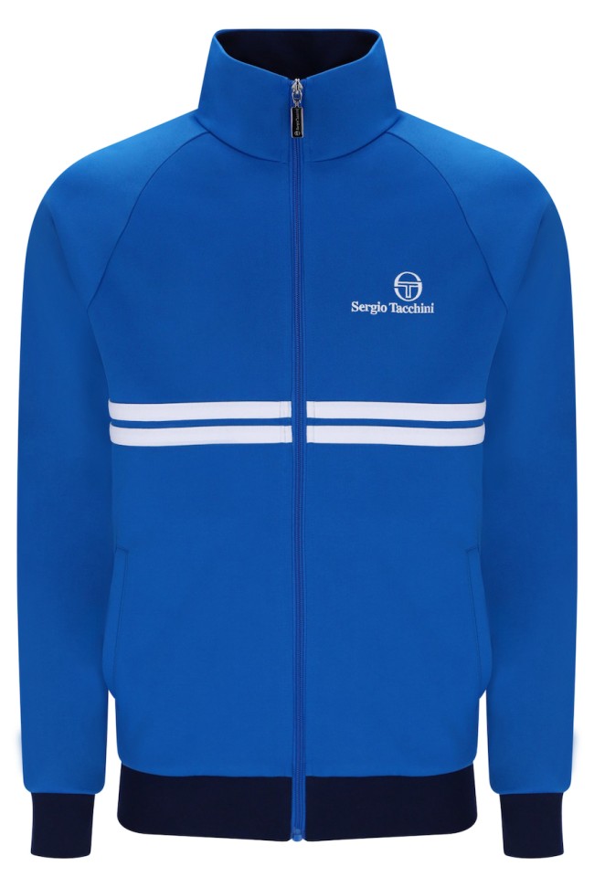 New Dallas Track Top PrincessBlue/White/MaritimeBlue-589